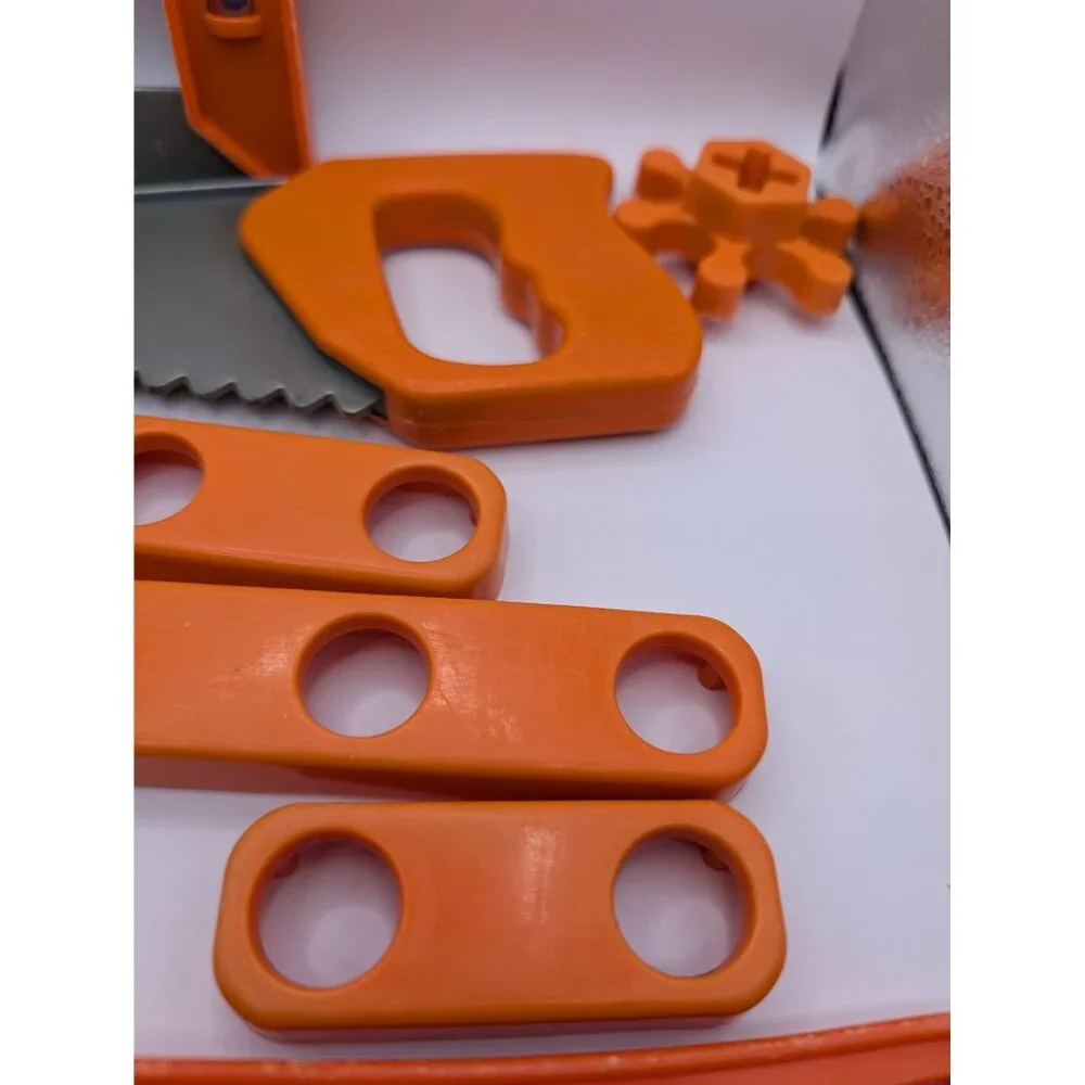 Little Tikes toy hammer orange & assorted pretend play‎ tool bench tools lot 8